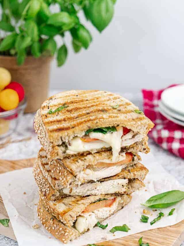 Amazing Caprese Chicken Sandwich – Petit Porcini