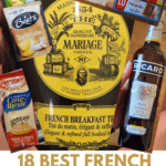 montage of french products